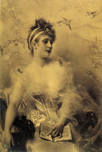 donna seduta